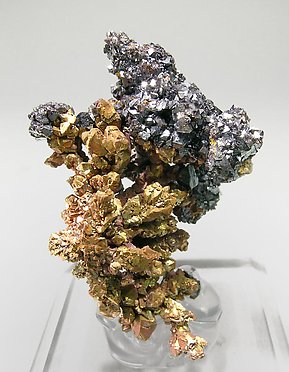 Copper with Cuprite.