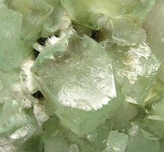 Fluorapophyllite-(K) with Stilbite-Ca and Okenite. 