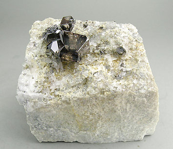 Cassiterite with Quartz.