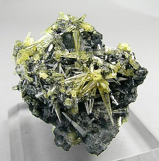 Mimetite with Galena. Front