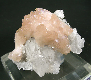 Olmiite with Calcite. Side