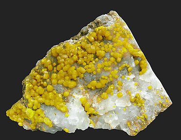 Pyromorphite with Quartz. 