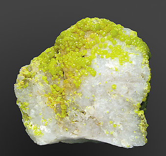 Pyromorphite with Quartz. 