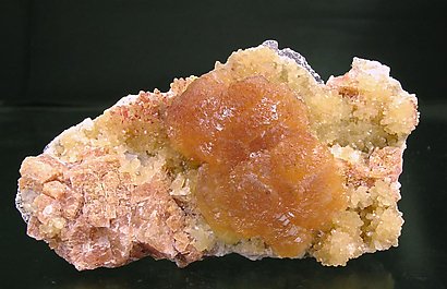 Stellerite with Chabazite-Ca.