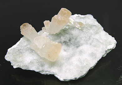 Strontianite with Calcite. 