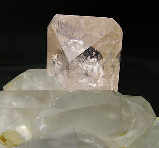 Topaz with Quartz and Mica. 