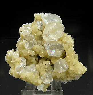 Calcite with Stilbite.