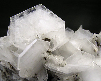 Calcite with Pyrite. 