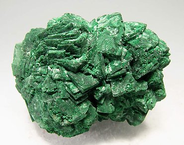 Malachite after Azurite. Front