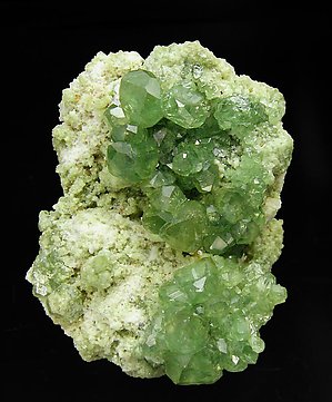 Andradite (variety demantoid). 