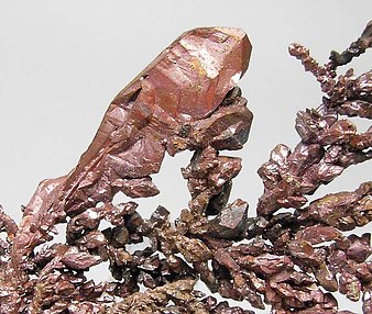 Copper with Cuprite. 