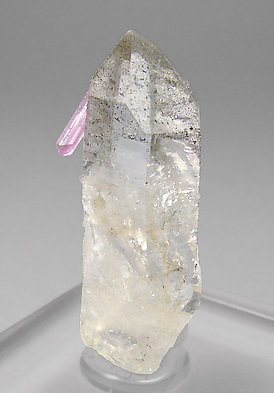 Topaz with Quartz. Side