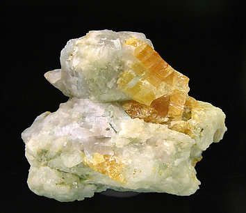 Johachidolite with Quartz.