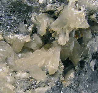 Cerussite with Galena. 