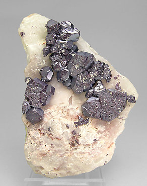 Cuprite with Quartz. 