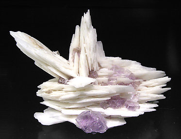 Fluorite with Baryte. 