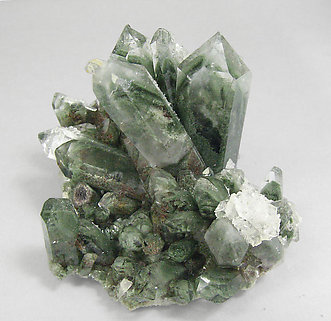 Quartz with Chlorite inclusions. Top