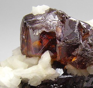 Sphalerite with Dolomite. 