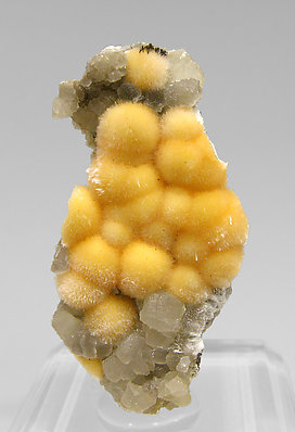 Ferrierite with Calcite. 