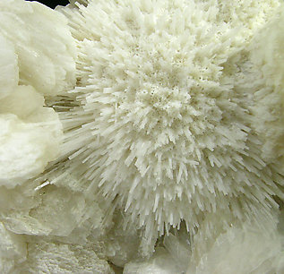 Mesolite with Stilbite. 