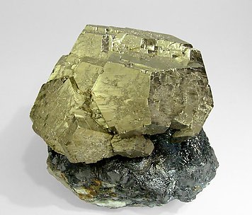 Pyrite with Hematite.