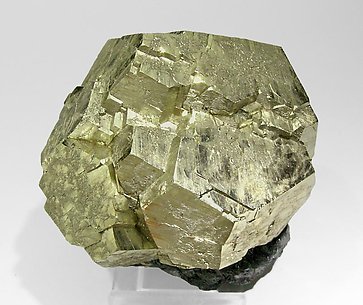 Pyrite with Hematite. Top