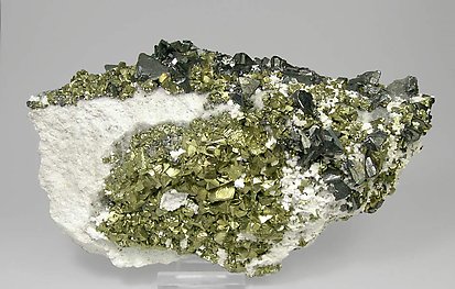 Chalcopyrite with Tetrahedrite and Dolomite.