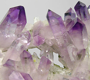 Quartz (variety amethyst). 