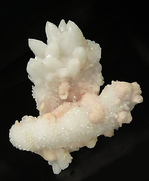 Rhodochrosite with Quartz. 