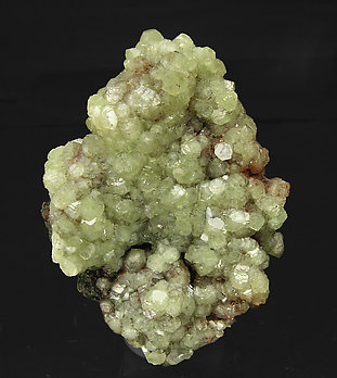 Smithsonite with Cuprite inclusions. 