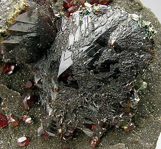 Sphalerite with Pyrite and Marcasite. 