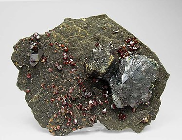 Sphalerite with Pyrite and Marcasite. 