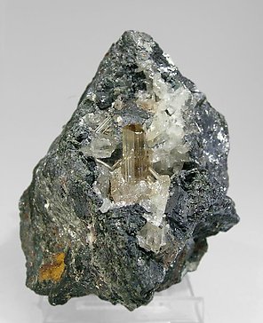 Cerussite with Galena.