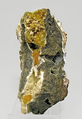 Legrandite with Smithsonite.