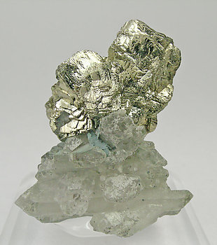 Pyrite with Quartz. 