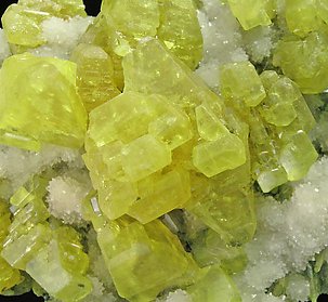 Sulphur with Calcite. 