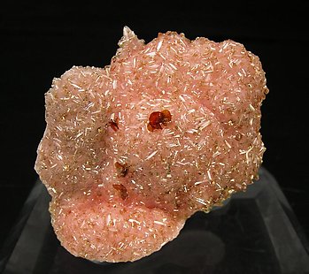 Shigaite on Rhodochrosite.