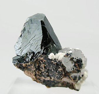 Hematite with Calcite and Celestine. Rear