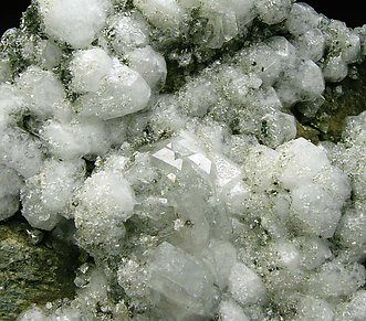 Analcime with Fluorapophyllite-(K). 