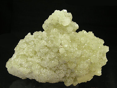 Prehnite with Quartz and Orthoclase. Rear