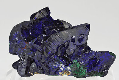 Azurite with Malachite.