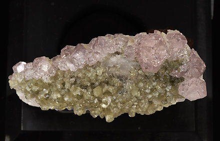 Grossular (variety hessonite) with Diopside. Top