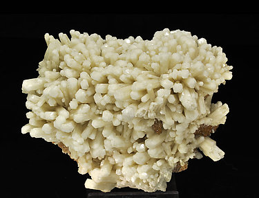 Aragonite (variety tarnowitzite) with Smithsonite.