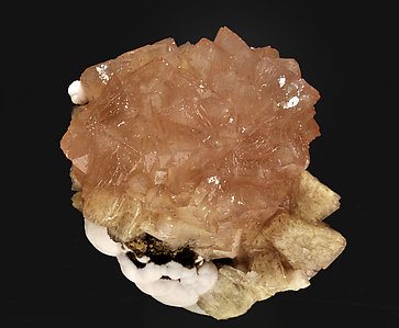 Olmiita con Xonotlita. Vista frontal