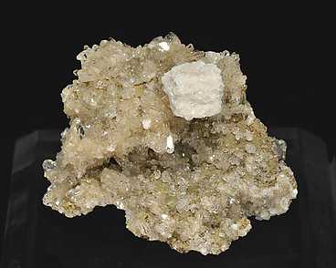 Bultfonteinite with Hydroxyapophyllite-(K) and Calcite.