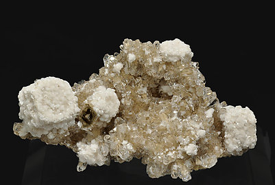 Bultfonteinite with Hydroxyapophyllite-(K) and Calcite.