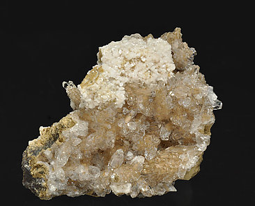 Bultfonteinite with Hydroxyapophyllite-(K) and Calcite.