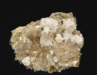 Bultfonteinite with Hydroxyapophyllite-(K) and Calcite.