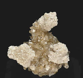 Bultfonteinite with Hydroxyapophyllite-(K) and Calcite. 