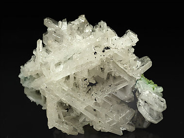 Cerussite with Duftite and Gartrellite. Side